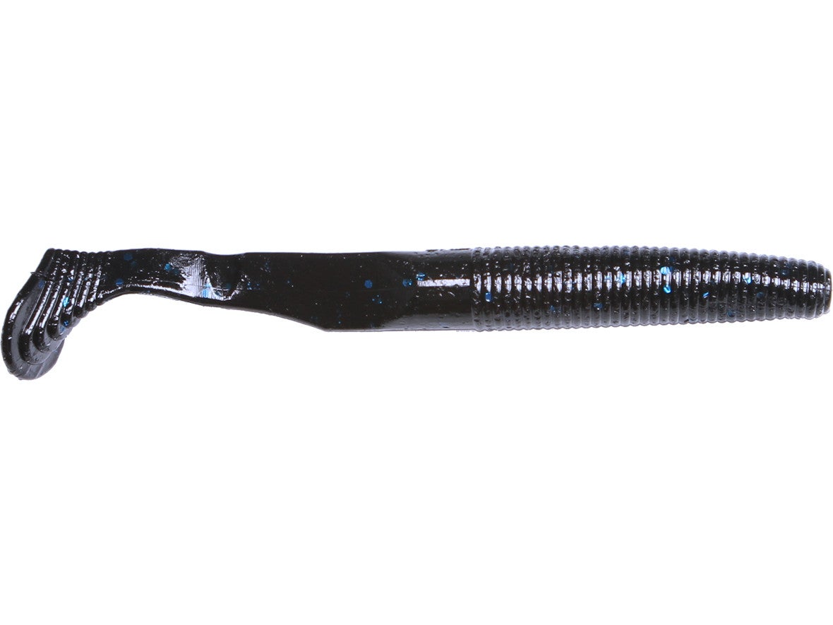Black W/LG Blue Flk 